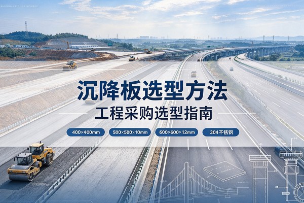 平顺沉降板选择方法