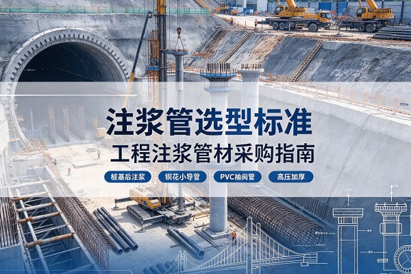 平顺注浆管选型标准