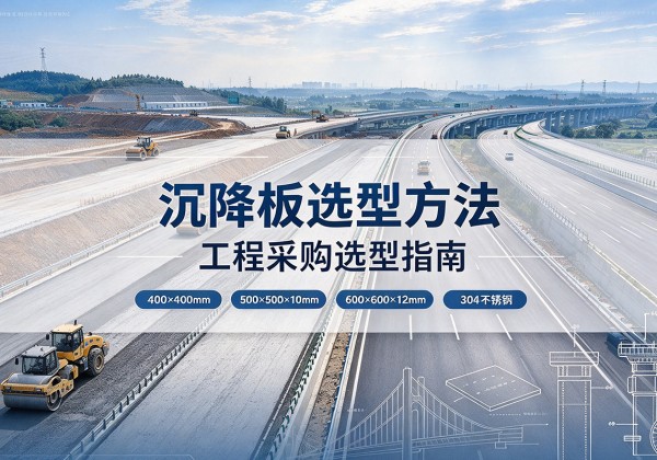 平顺沉降板选择方法