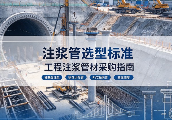 平顺注浆管选型标准